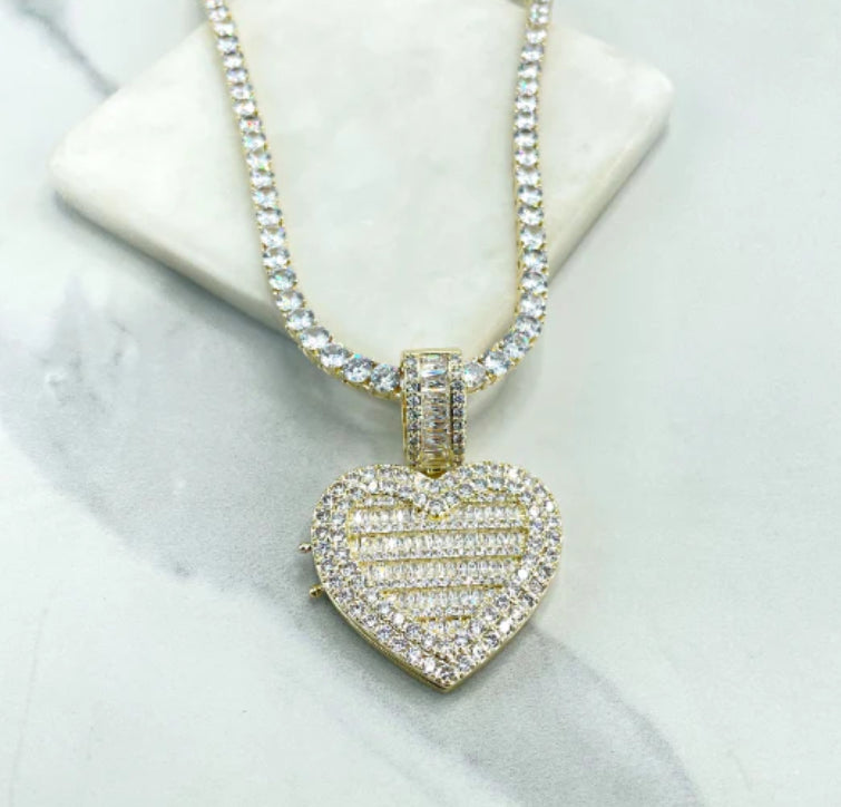 My heart locket chain