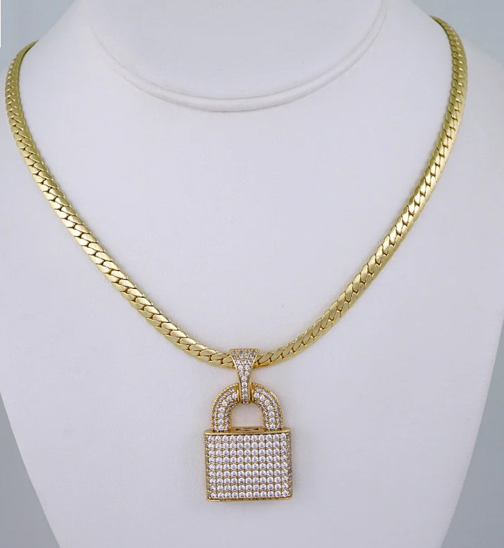 Padlock pendant