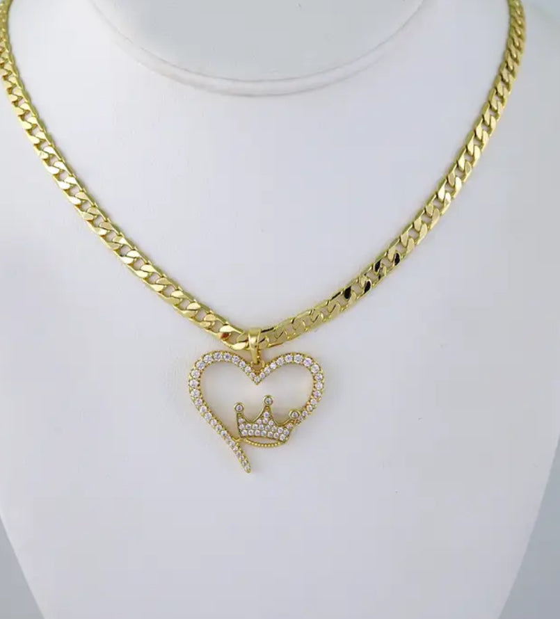 I love you chain with pendent