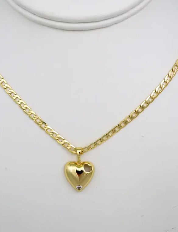 I love you chain with pendent