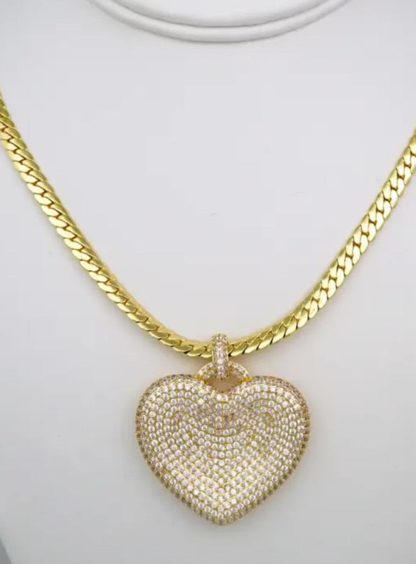 I love you chain with pendent