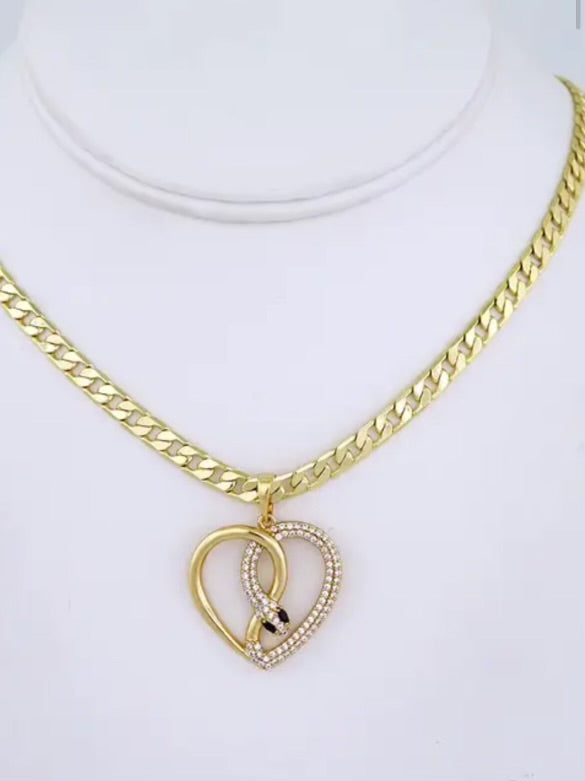 I love you chain with pendent