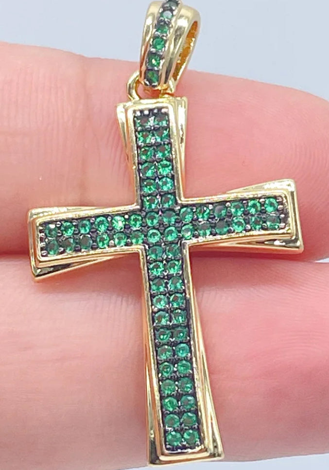 Cross Diamond Pendant Necklace